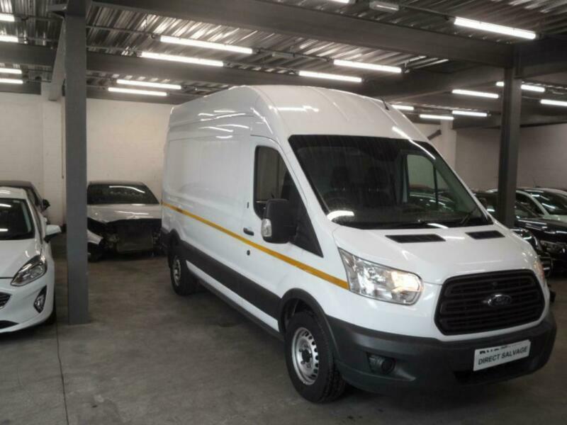 ford transit custom damaged repairable for sale